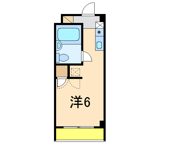 フレクション長岡の間取り