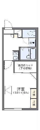 レオパレスステラの間取り