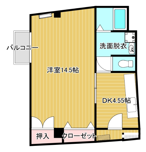 サンフォレスト俵の間取り