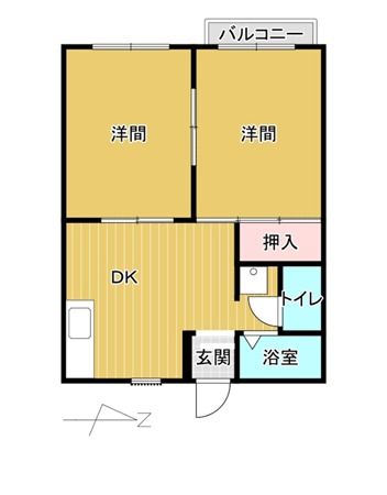 リバーサイドマンションの間取り