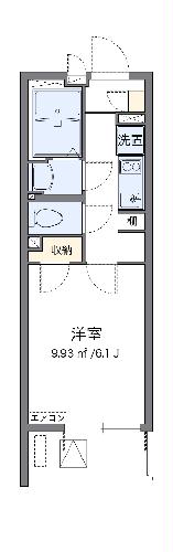 クレイノマーレ蕨IIの間取り