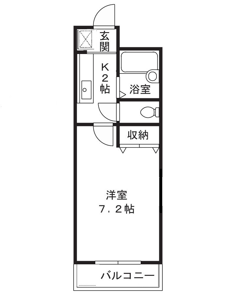 エスポワール梶ヶ谷の間取り