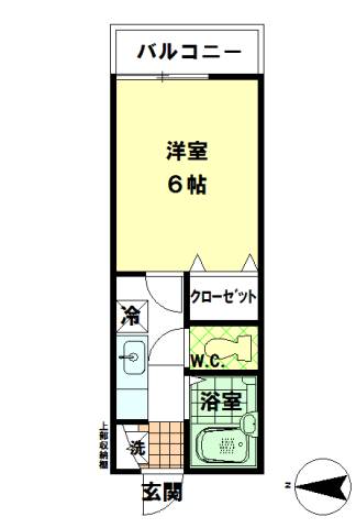 メゾンブランシュ（春日町）の間取り