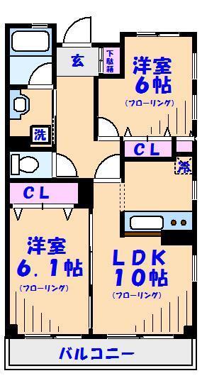 グランシャリオの間取り