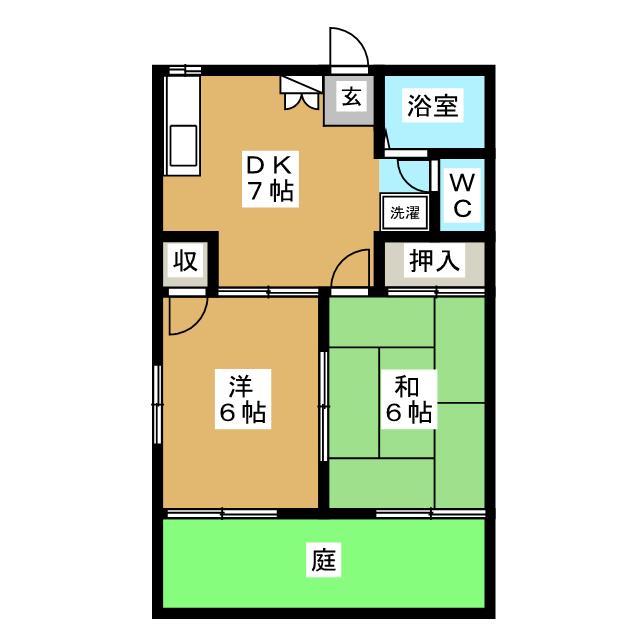 マノワール南田園の間取り