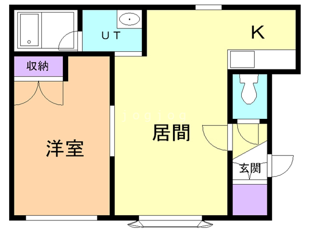 プラダ美瑛　IIの間取り