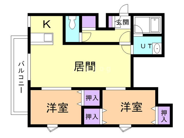 ラヴェニューの間取り