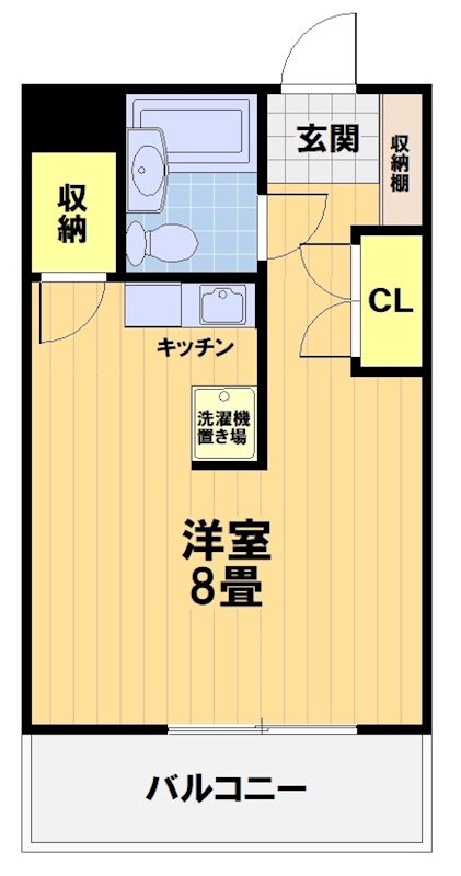 第26長栄センチュリーハイツの間取り