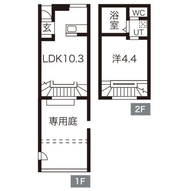 QRESTIA塩釜の間取り