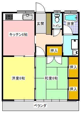 サンキエーム吉永の間取り