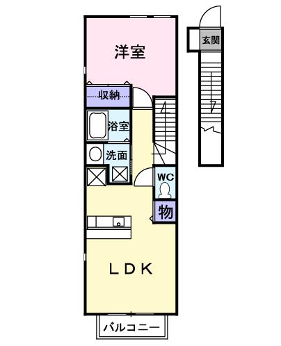 キュービックIIの間取り