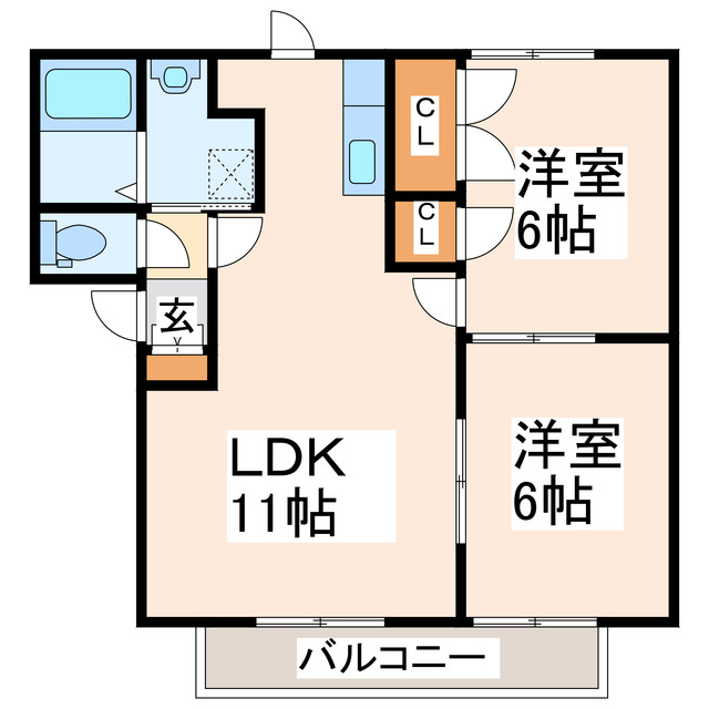 セントレージTMRの間取り