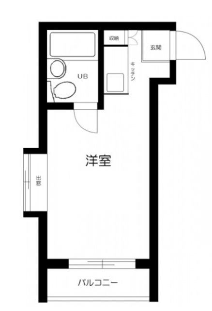 杉並区上荻のマンションの間取り