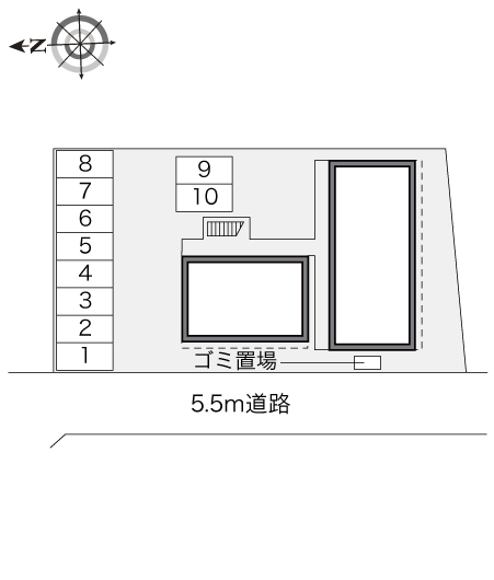 【立川市柏町のアパートのその他】