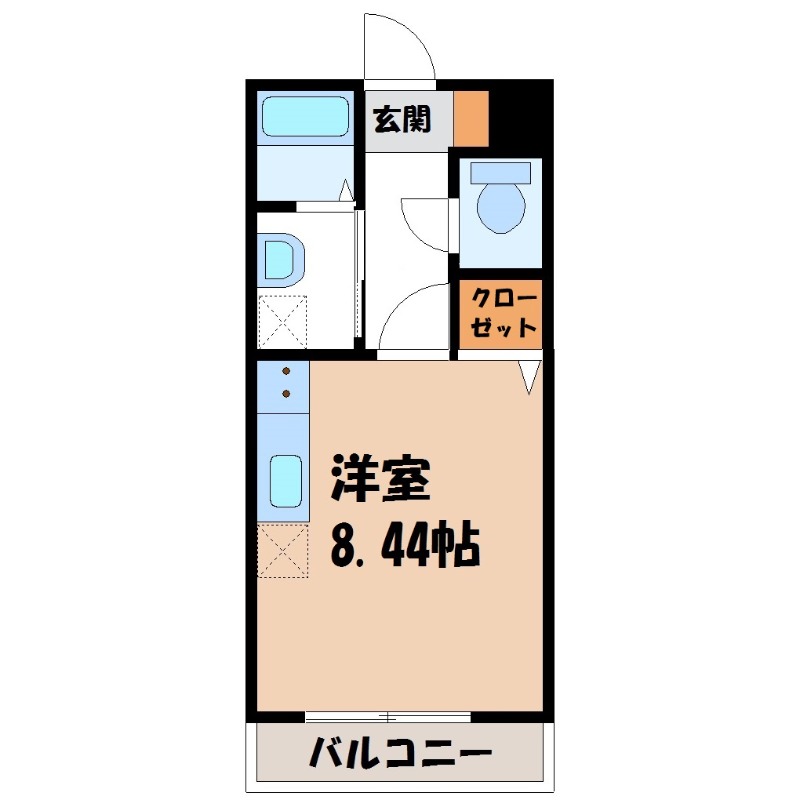 大島マンション 7の間取り