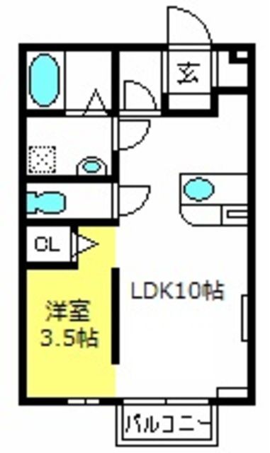 サンモナリエの間取り