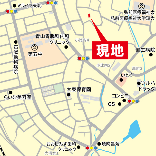 その他　現地案内図