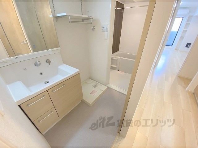 洗面設備　脱衣所