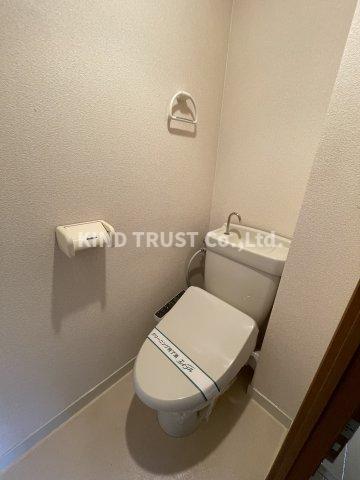 トイレ　ゆったりとした空間のトイレです