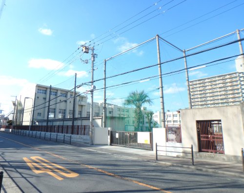 中学校　大阪市立加美中学校（中学校）まで567m