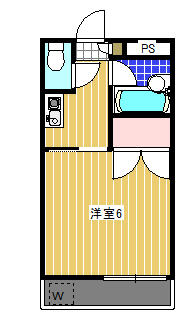 三栄ハイツIIの間取り写真