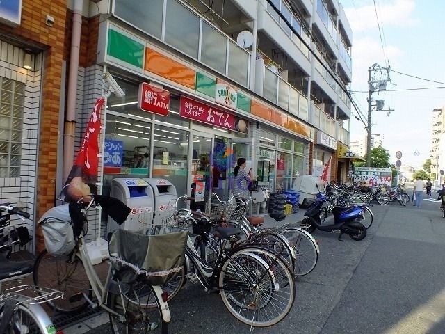 コンビニ　サンクス伝法店（コンビニ）まで233m