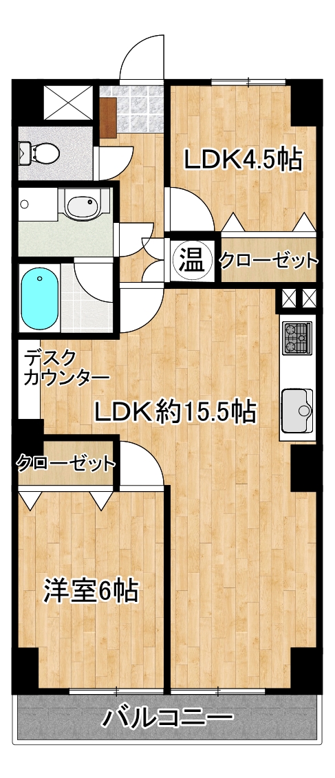 ライオンズマンション護国寺の間取り