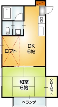 アルカディア東栄町の間取り