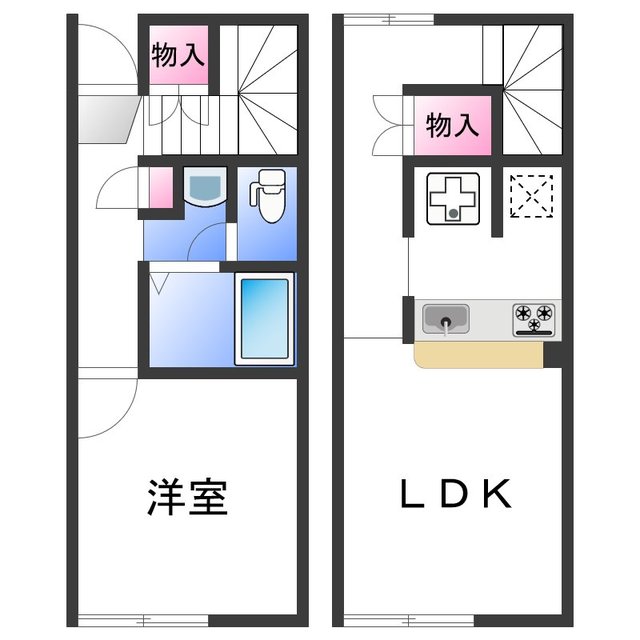 レオネクスト格IIの間取り