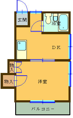 コモドカーサIIIの間取り