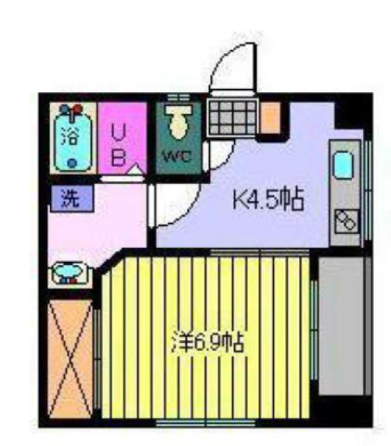 第９３杉フラットＲＡＮＺＡの間取り