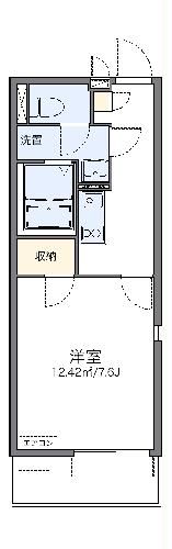 八潮市大字大瀬のマンションの間取り