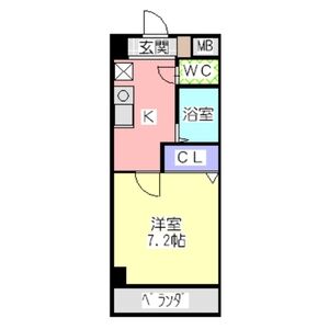 ソレイユ東海通の間取り