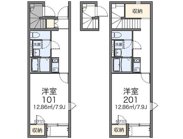 レオネクスト六甲篠原の間取り