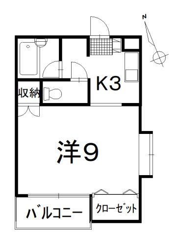 にっしょくビルの間取り