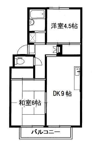 プレジールみずほの間取り