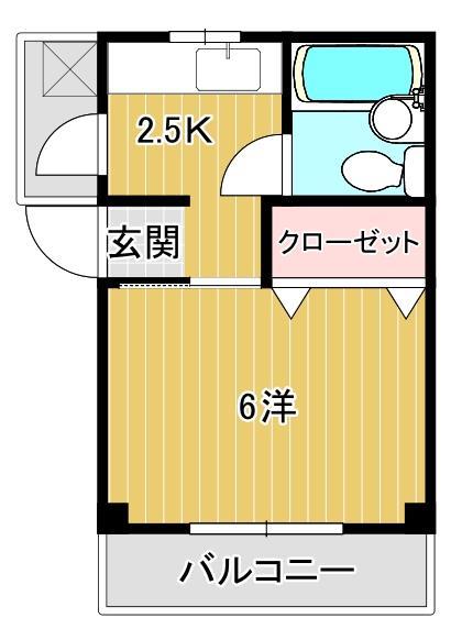 ｃａｓａ　ａｚｕｌの間取り