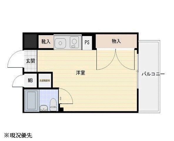 カルム高宮の間取り