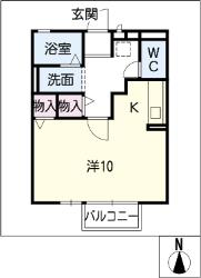 パストラルの間取り