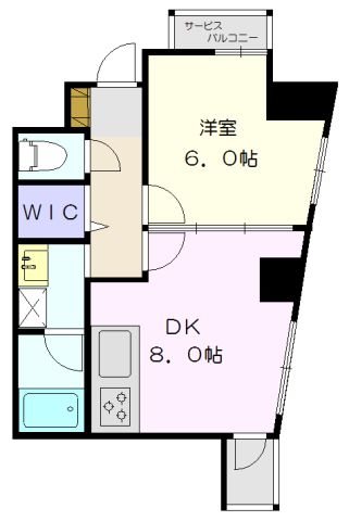 ハイリスベーネ池下の間取り