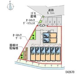 【グレイスSHINOIIIの駐車場】