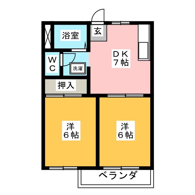 エトワール１５３の間取り