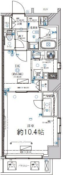 台東区寿のマンションの間取り