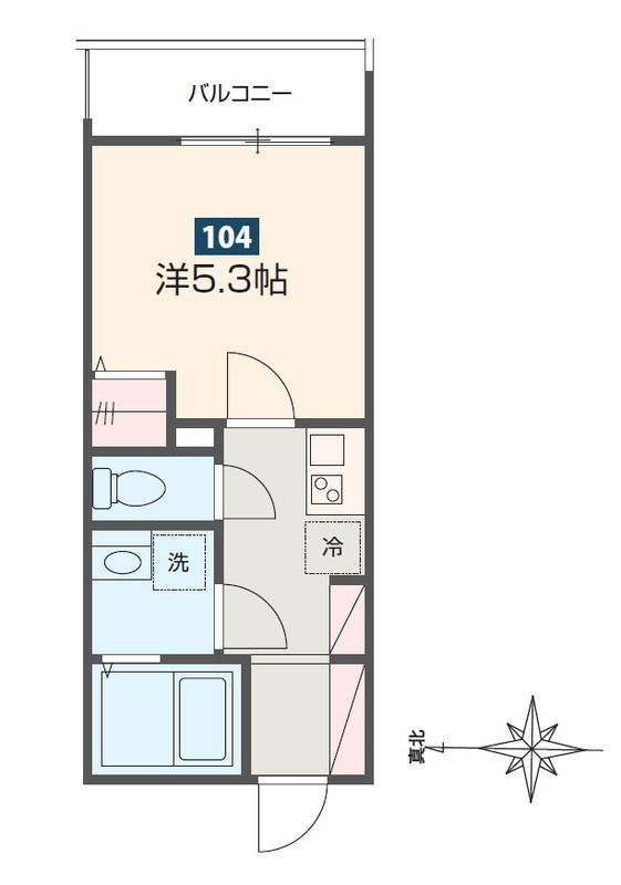 MELDIA柏の間取り