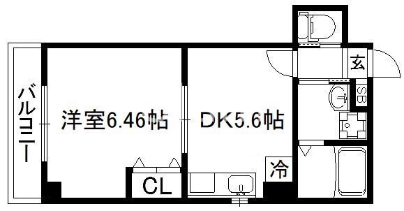 アクシアコート藤森の間取り