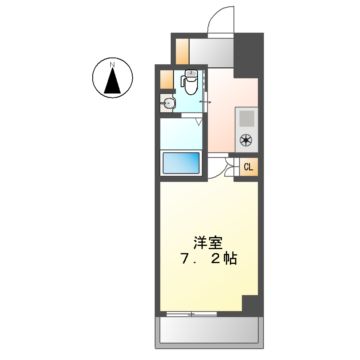 名古屋市千種区春岡のマンションの間取り