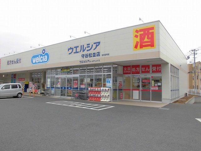 【守谷市中央のマンションのドラックストア】