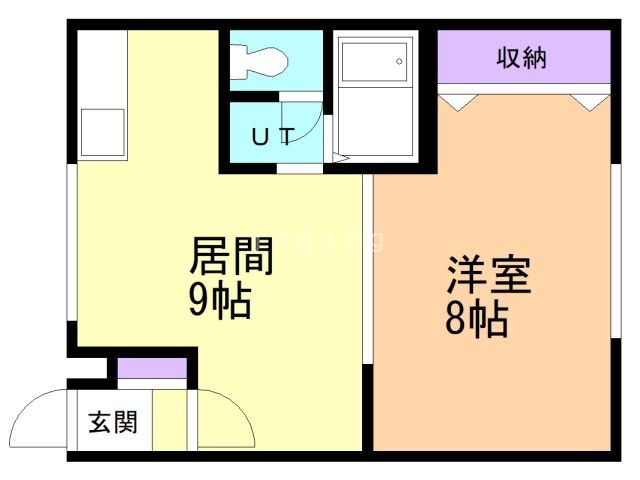 リバティ士別Ａの間取り