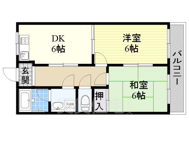 大塚ハイツの間取り