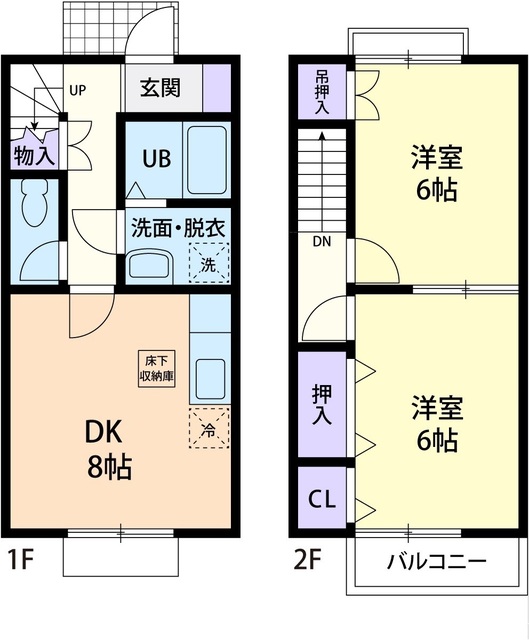 ＹＫホーム　IIの間取り